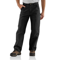 Kalhoty Carhartt - EB011BLK Washed Duck Work Pant