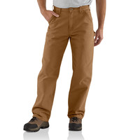 Kalhoty Carhartt - EB011BRN Washed Duck Work Pant