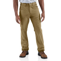 Kalhoty Carhartt - 100070 WashedTwill Dungaree Flanel Lined DHK