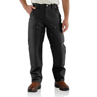 Kalhoty Carhartt - B01BLK Duck Double Front Logger Pant