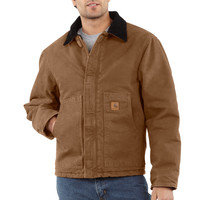 Bunda Carhartt - EJ022 BRN Duck Traditional Jacket