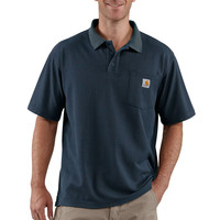 Carhartt triko - K570NVY Contractor's Work Pocket™ Polo