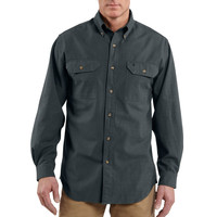 Košile carhartt - S202 BKC Long-Sleeve Chambray Shirt