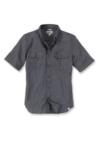 Košile carhartt - S200 BKC Short-Sleeve Chambray Shirt