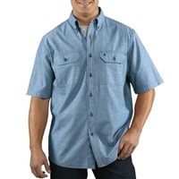 Košile carhartt - S200 499 Short-Sleeve Chambray Shirt