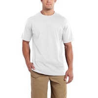Carhartt triko -101124 Maddock S-Sleve T-shirt White