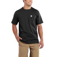 Carhartt triko -101125 Maddock Pocket S-Sleve T-shirt Black
