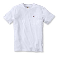 Carhartt triko -101125 Maddock Pocket S-Sleve T-shirt White