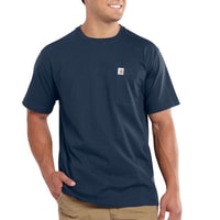 Carhartt triko -101125 Maddock Pocket S-Sleve T-shirt Navy