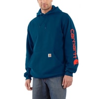 Mikina Carhartt - K288 475 Midweight Signature Sleave Logo Hooded Swearshirt