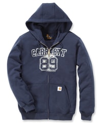 Mikina Carhartt - 102628472 Graphic Carhartt 89 Zip-Front Sweatshirt