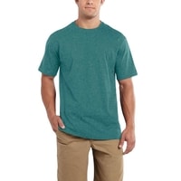 Carhartt triko -101124 Maddock S-Sleve T-shirt Alpine green heather
