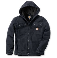 Bunda Carhartt - 102285 001 Sandstone Barlett Jacket - Černá