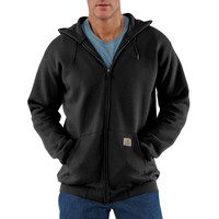 Mikina Carhartt - K122BLK Midweight Hooded Zip-Front Swearshirt