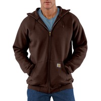 Mikina Carhartt - K122DKB Midweight Hooded Zip-Front Swearshirt