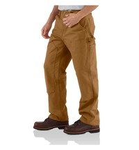 Kalhoty Carhartt - EB136BRN Double Front Work Pant