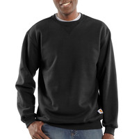Mikina Carhartt - K124BLK Midweight Crewneck Sweatshirt