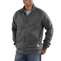 Mikina Carhartt - K350CHH Midweight Mock Neck Zip - Front Sweatshirt