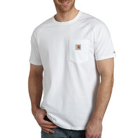 Carhartt triko - 100410 FORCE™ Cotton S-Sleeve T-Shirt White